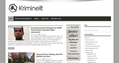 Desktop Screenshot of kriminellt.com