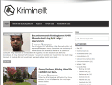 Tablet Screenshot of kriminellt.com